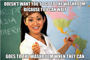 Scumbag Teacher