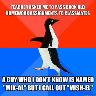 Socially Awesome Awkward Penguin