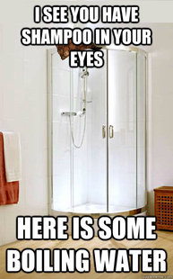 scumbag shower