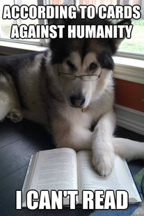 Condescending Literary Pun Dog
