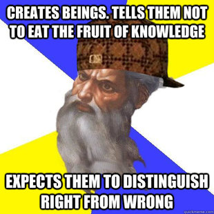 Scumbag Advice God