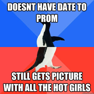 Socially Awkward Awesome Penguin