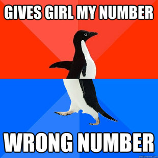 Socially Awesome Awkward Penguin
