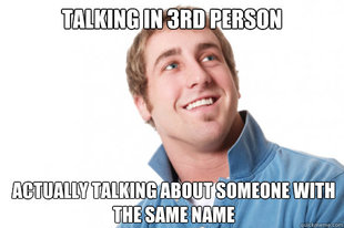 Misunderstood Douchebag