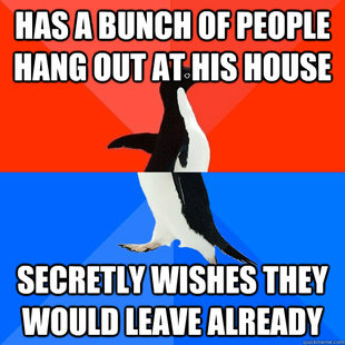 Socially Awesome Awkward Penguin