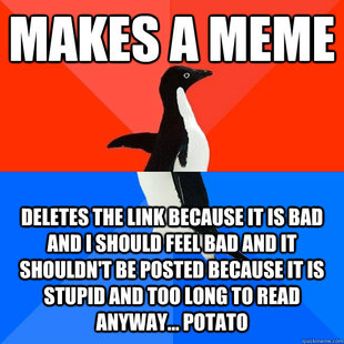 Socially Awesome Awkward Penguin
