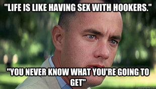 Offensive Forrest Gump
