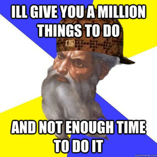 Scumbag Advice God