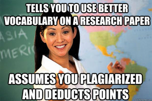 Unhelpful High School Teacher