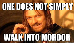 Lord of The Rings meme