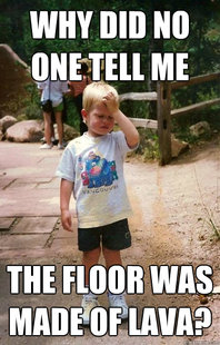 Regretful Toddler