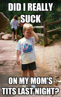 Regretful Toddler