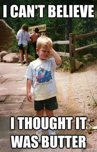 Regretful Toddler
