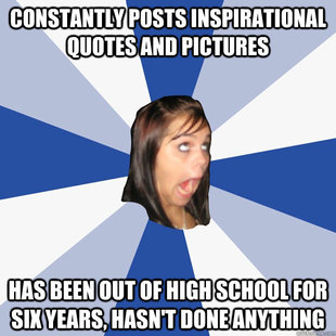 Annoying Facebook Girl