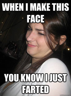 I make this face