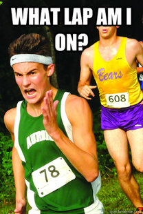 Intense Cross Country Kid