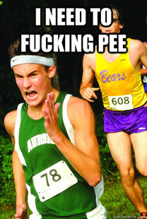 Intense Cross Country Kid