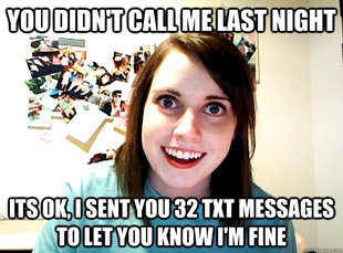 crazy girlfriend