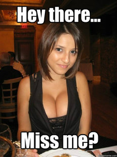 cant find boob girls meme