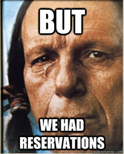 Sad Native American