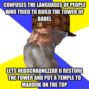 Scumbag Advice God