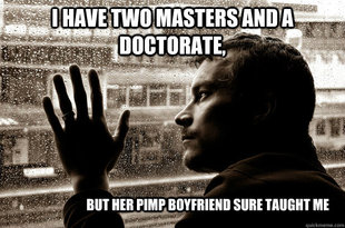 Over-Educated Problems