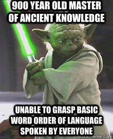 Creepy Yoda