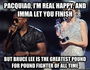 Imma let you finish