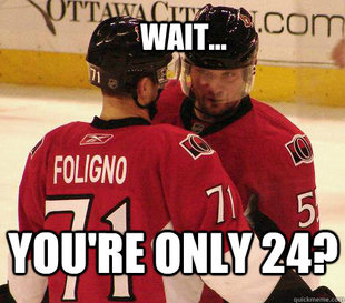 Wait... Foligno and Gonchar
