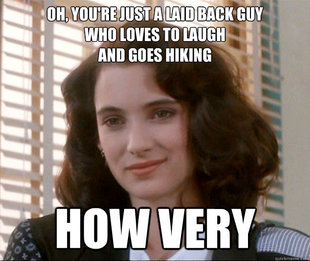 Unimpressed Veronica Sawyer