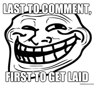 Last to comment