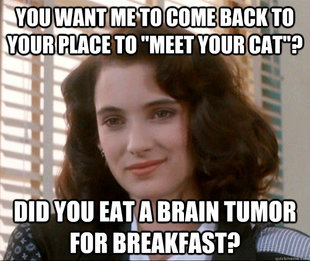 Unimpressed Veronica Sawyer