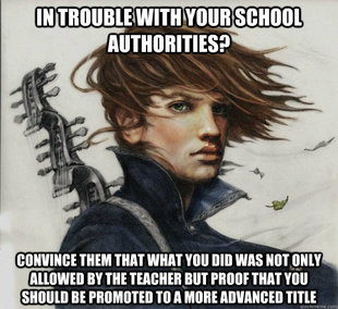 Advice Kvothe