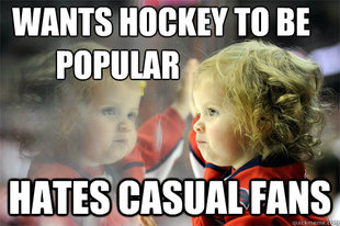 Die Hard Hockey Fan