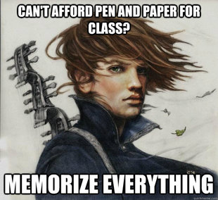 Advice Kvothe