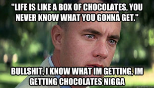 Offensive Forrest Gump
