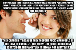 Bad Pick-up line Paul
