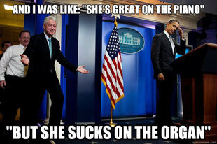 Inappropriate Timing Bill Clinton