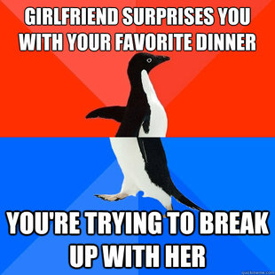 Socially Awesome Awkward Penguin