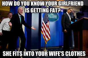 Inappropriate Timing Bill Clinton