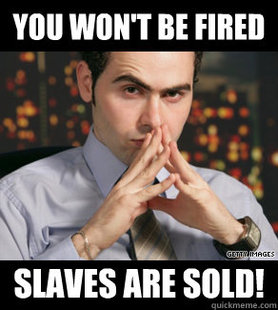 Slaves are sold
