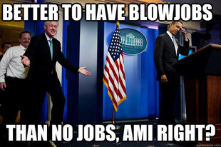 Inappropriate Timing Bill Clinton