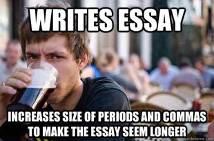 Lazy College Senior