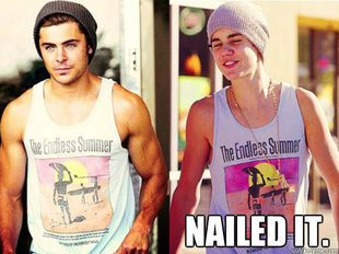 biebs nailed it