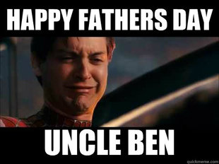 Happy Fathers Day, Batman.