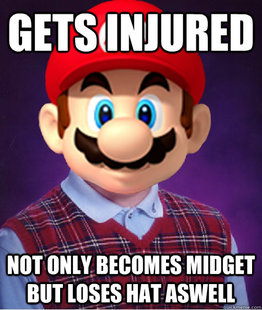 Bad Luck Mario