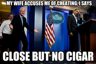 Inappropriate Timing Bill Clinton