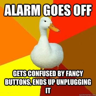 Tech Impaired Duck