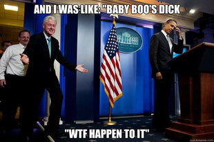 Inappropriate Timing Bill Clinton