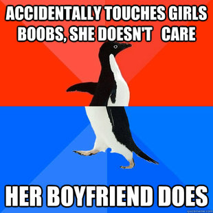 Socially Awesome Awkward Penguin